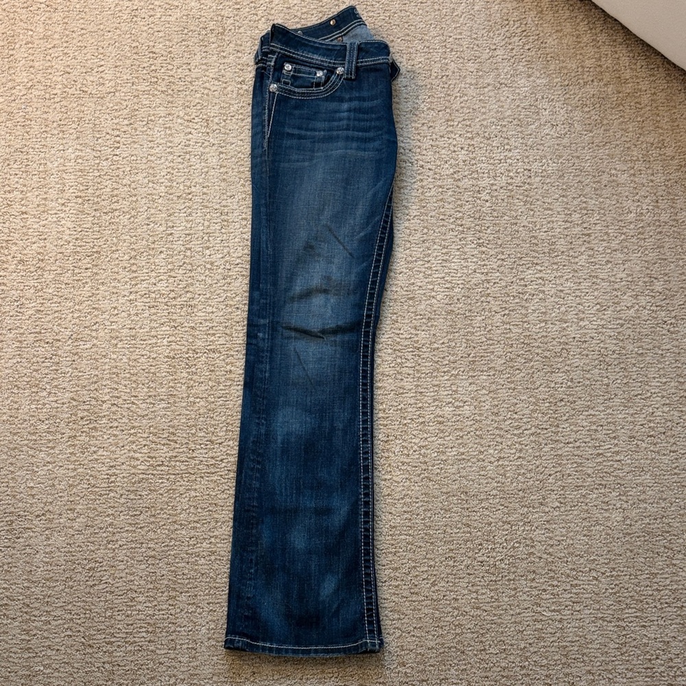 Miss Me Dark Blue Boot Cut Jeans